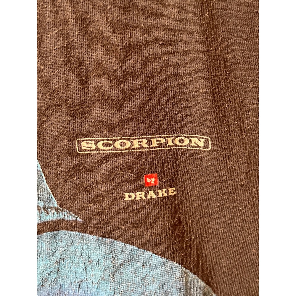Scorpion Drake Scorpion Tour 2018 Concert Black T-Shirt Medium‎ - Picture 12 of 13